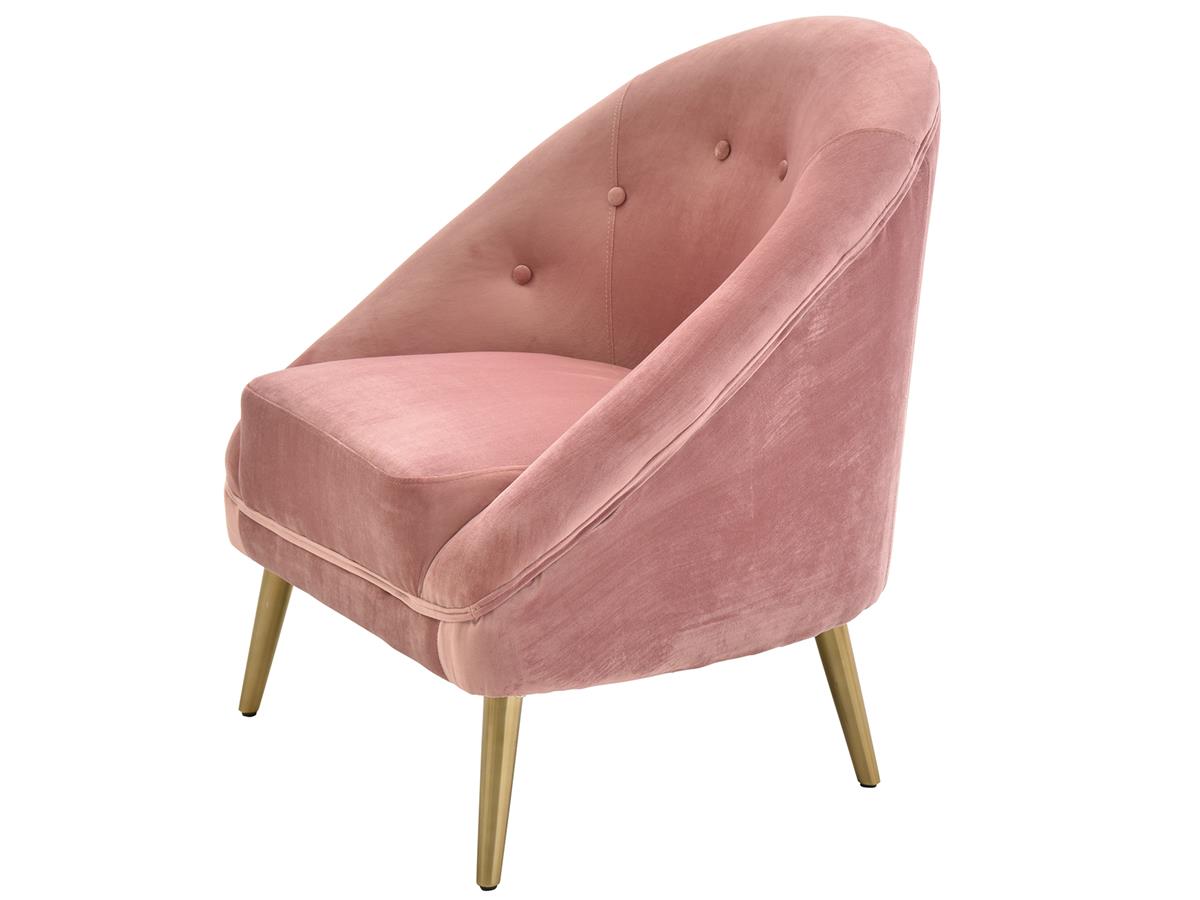 Trinity Barrel Chair, Blush Pink